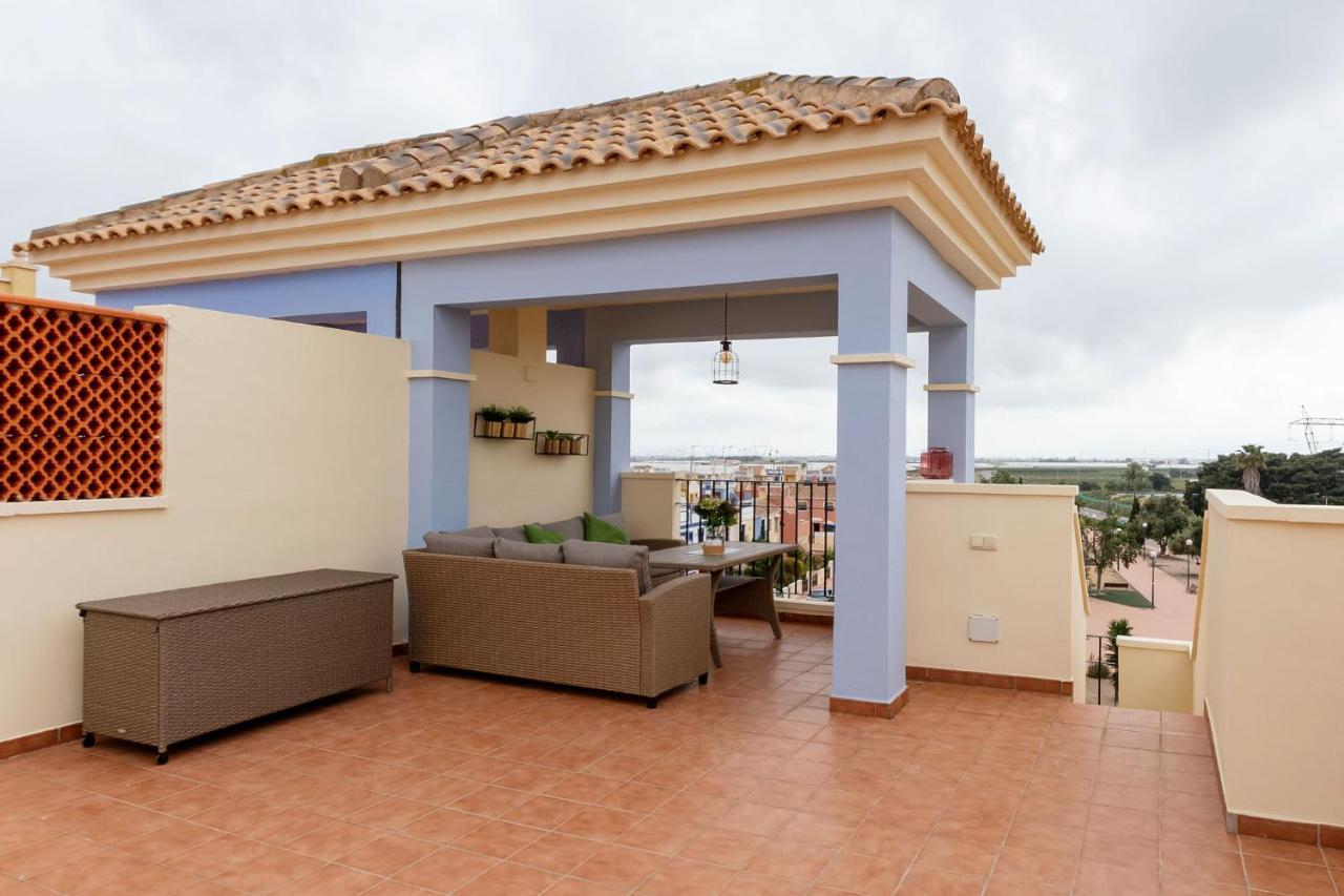 Appartement Atico Con Terraza-Solarium Y Piscina 4-6 Personas Wifi A/C à Roda Extérieur photo